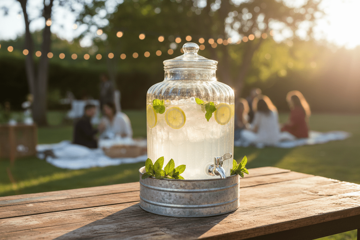 10 Drink Dispenser Ideas for Your Next Backyard Party