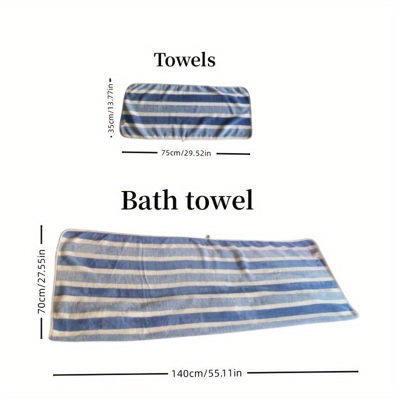 3 Piece Towel And Bath Towel Set