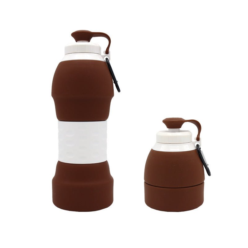 Foldable Silicone Water Bottle (600ml)