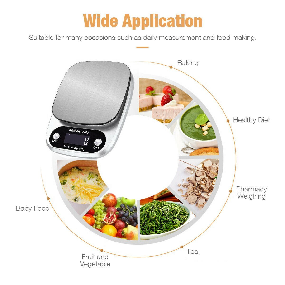 Digital Multifunction Kitchen Scale - TableFab