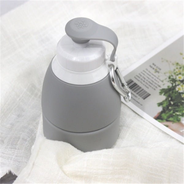 Foldable Silicone Water Bottle (600ml)
