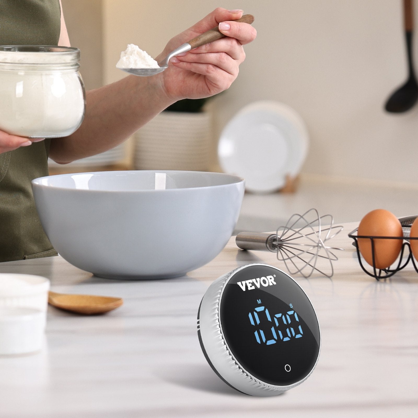 VEVOR Digital Kitchen Timer Magnetic Countdown