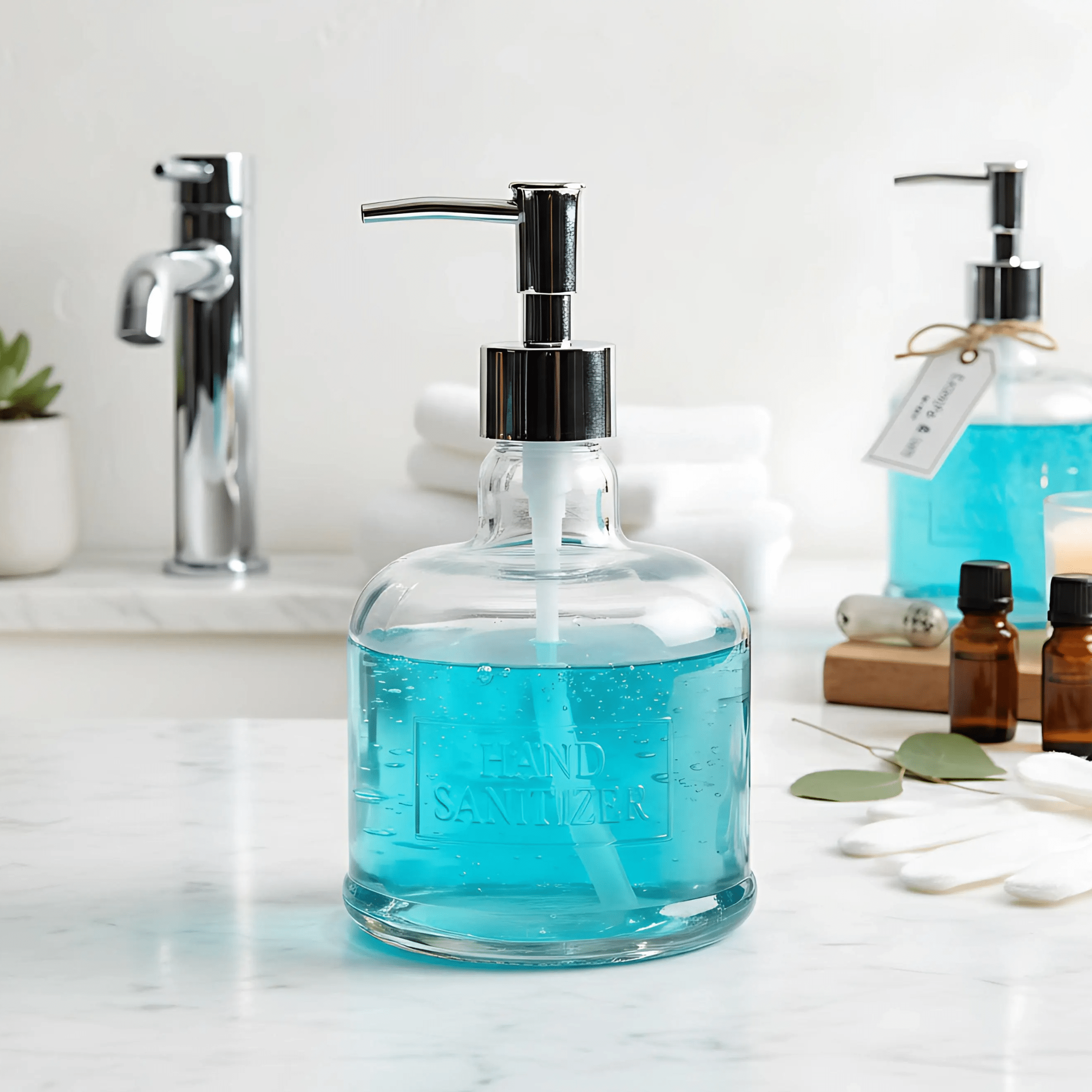 Glass Soap Dispenser