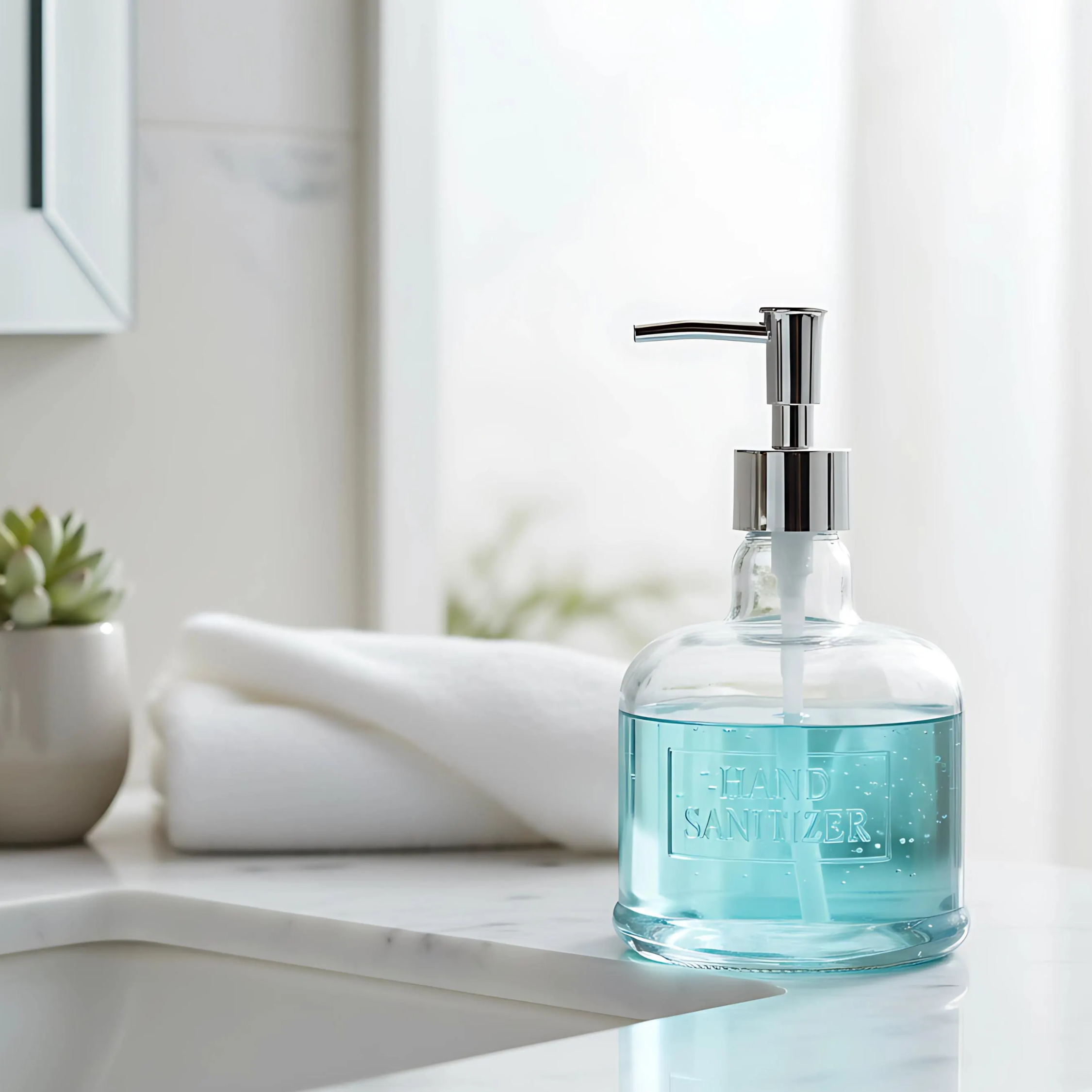 Glass Soap Dispenser