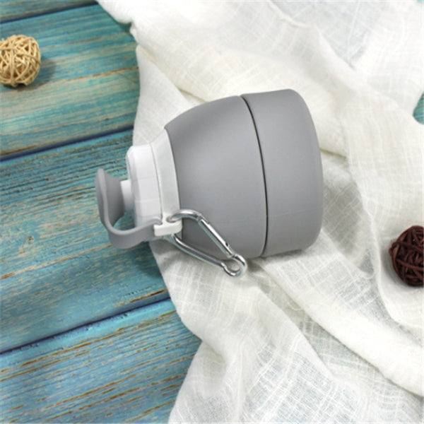 Foldable Silicone Water Bottle (600ml)