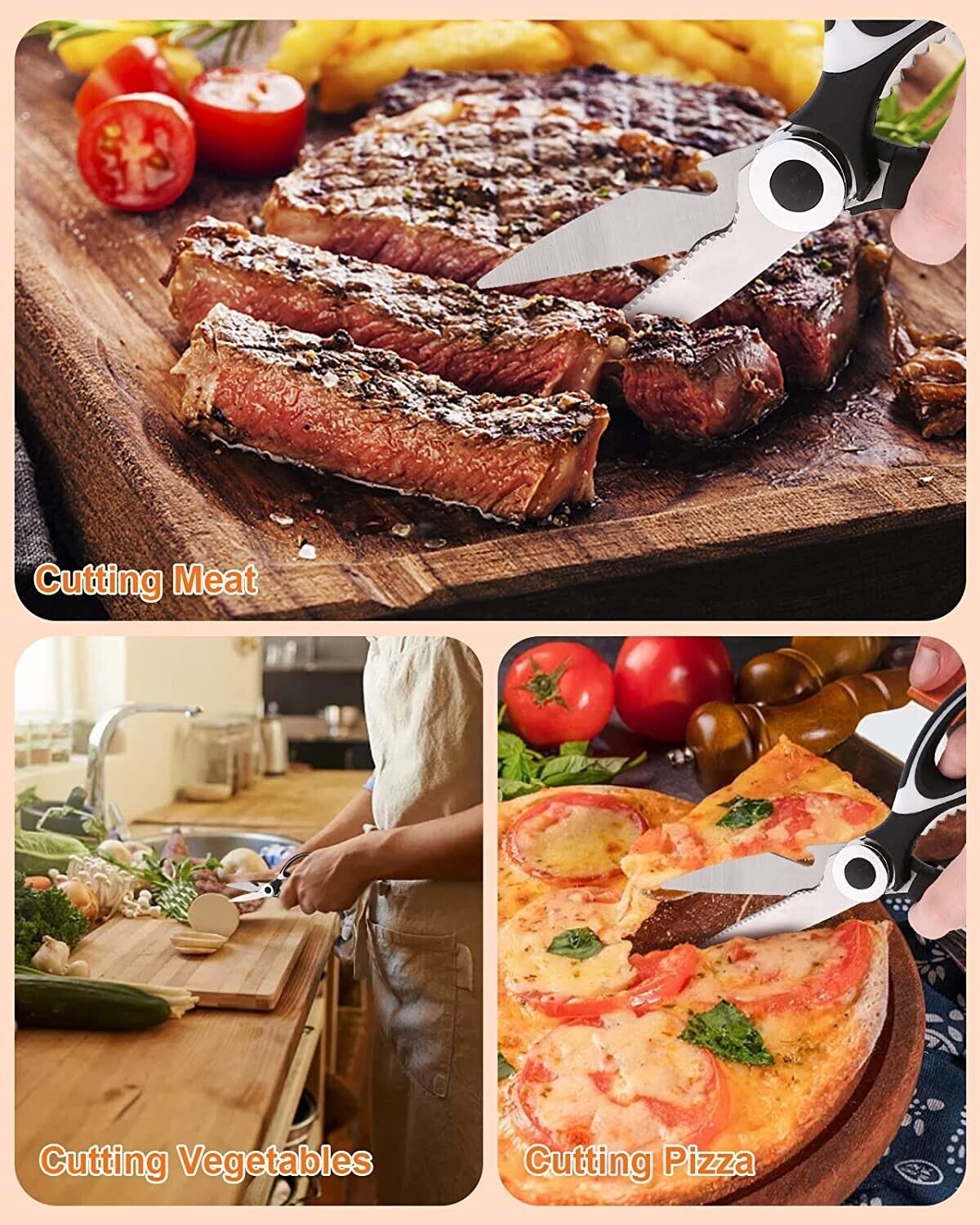 Multi-Function Kitchen Scissors