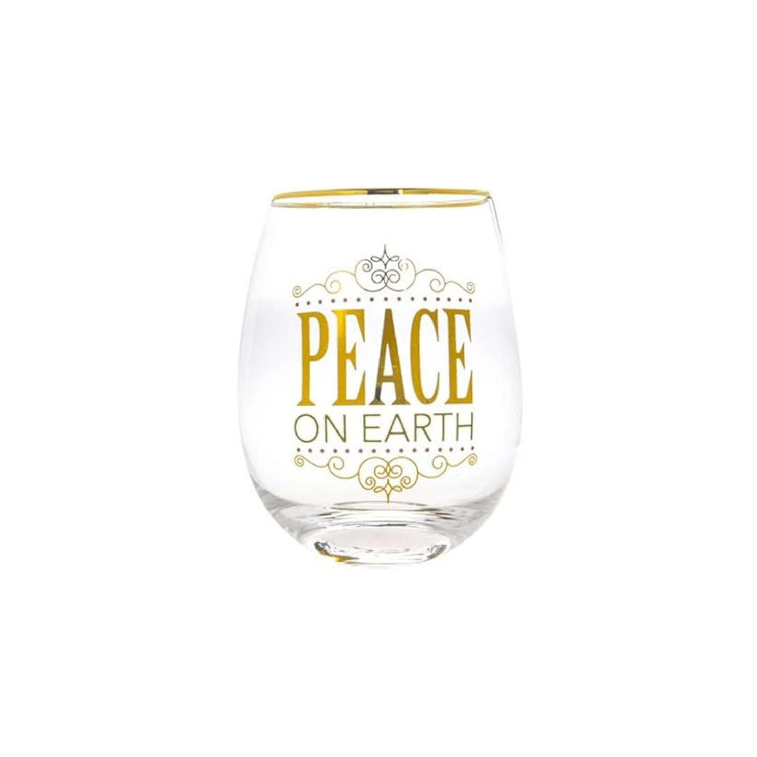Christmas, Stemless Wine Glasses - TableFab