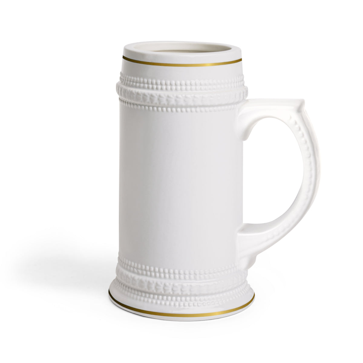 German-Style Ceramic Beer Stein – 22 oz