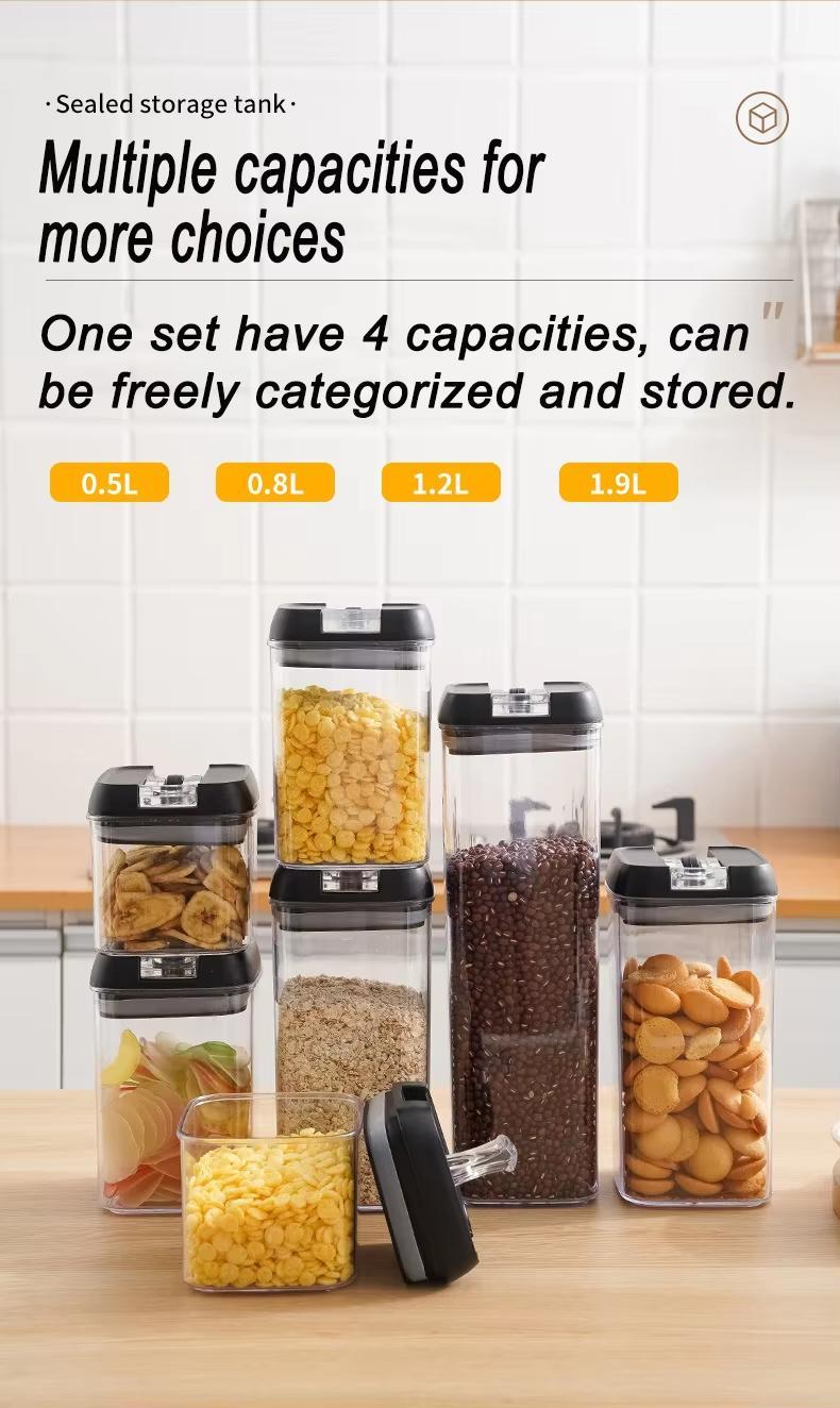 7-piece Set Of Food Containers