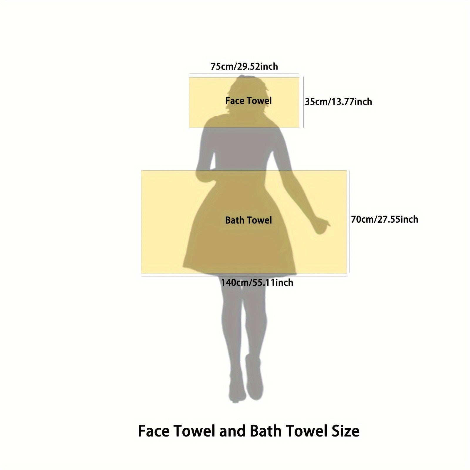 3 Piece Towel And Bath Towel Set