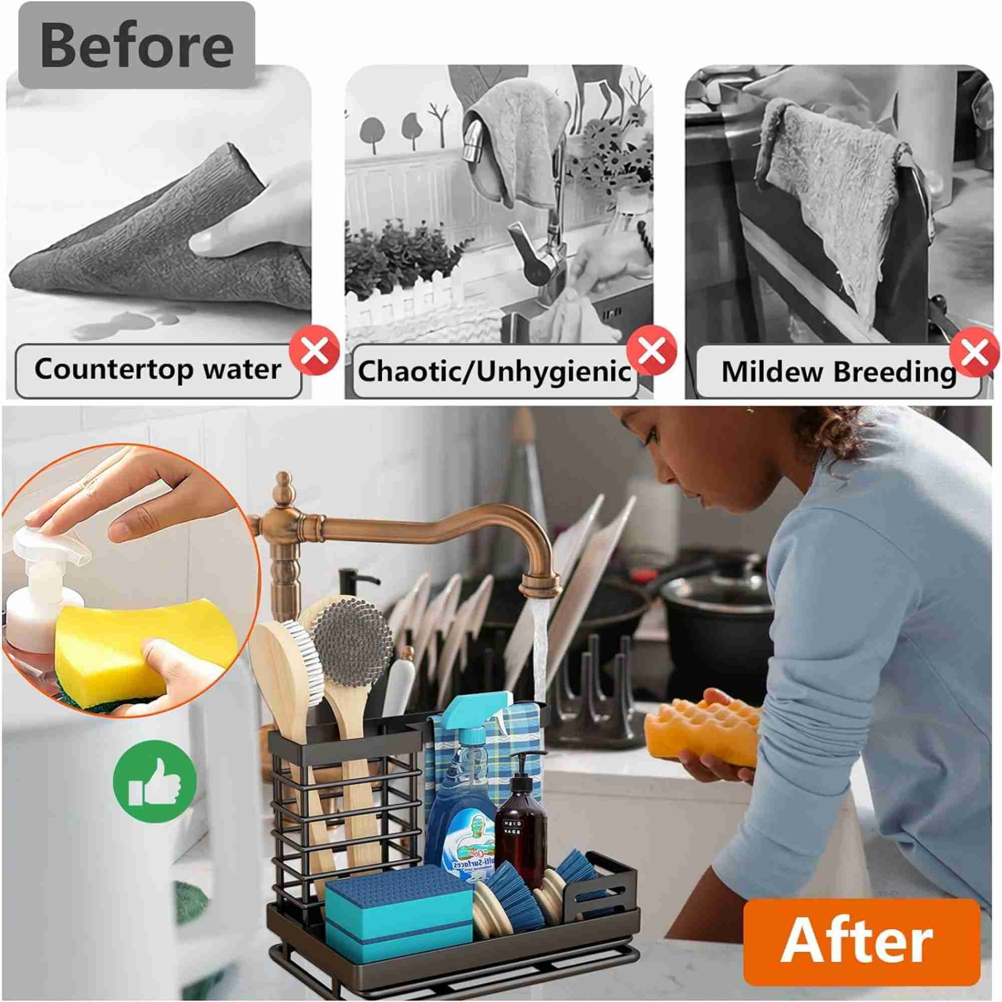 Kitchen Caddy Sink Organizer