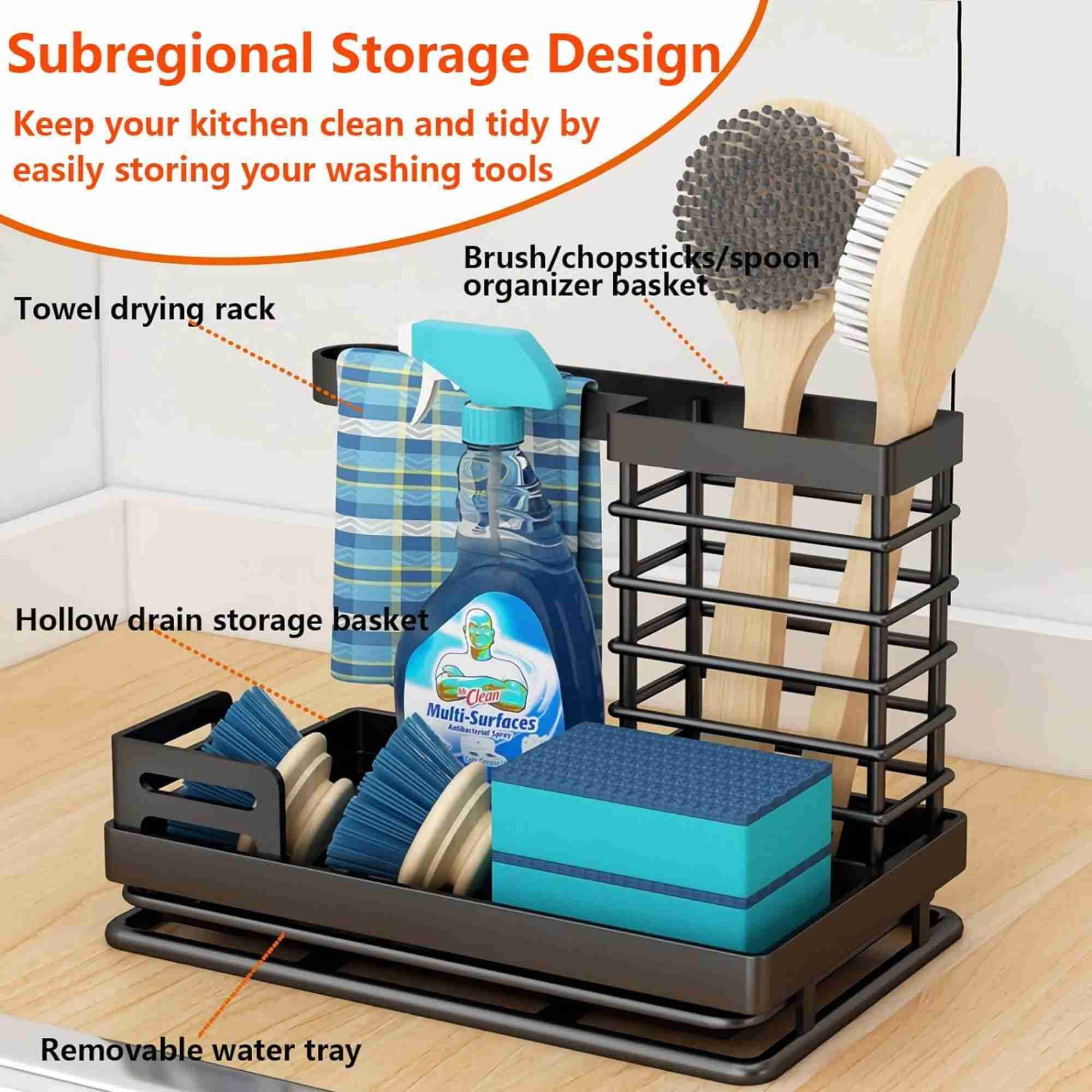 Kitchen Caddy Sink Organizer