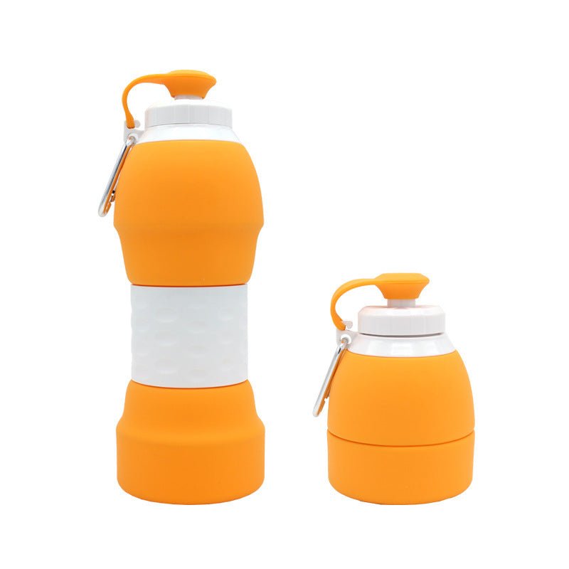 Foldable Silicone Water Bottle (600ml)