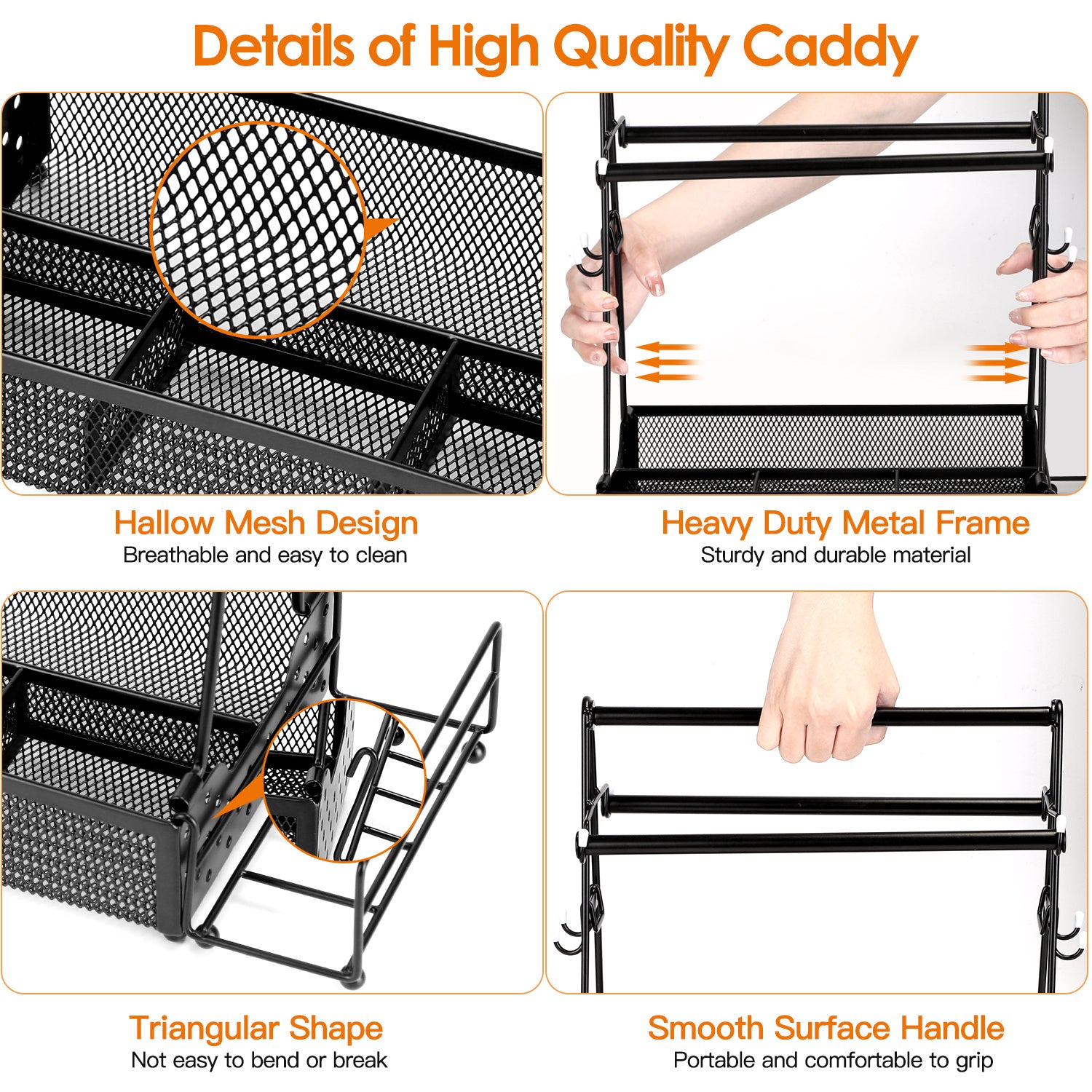 Metal Grill Utensil Caddy