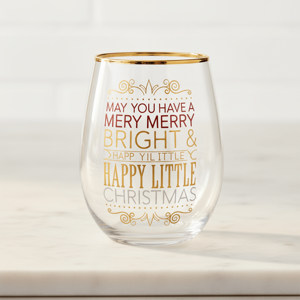 Christmas Wine Glasses