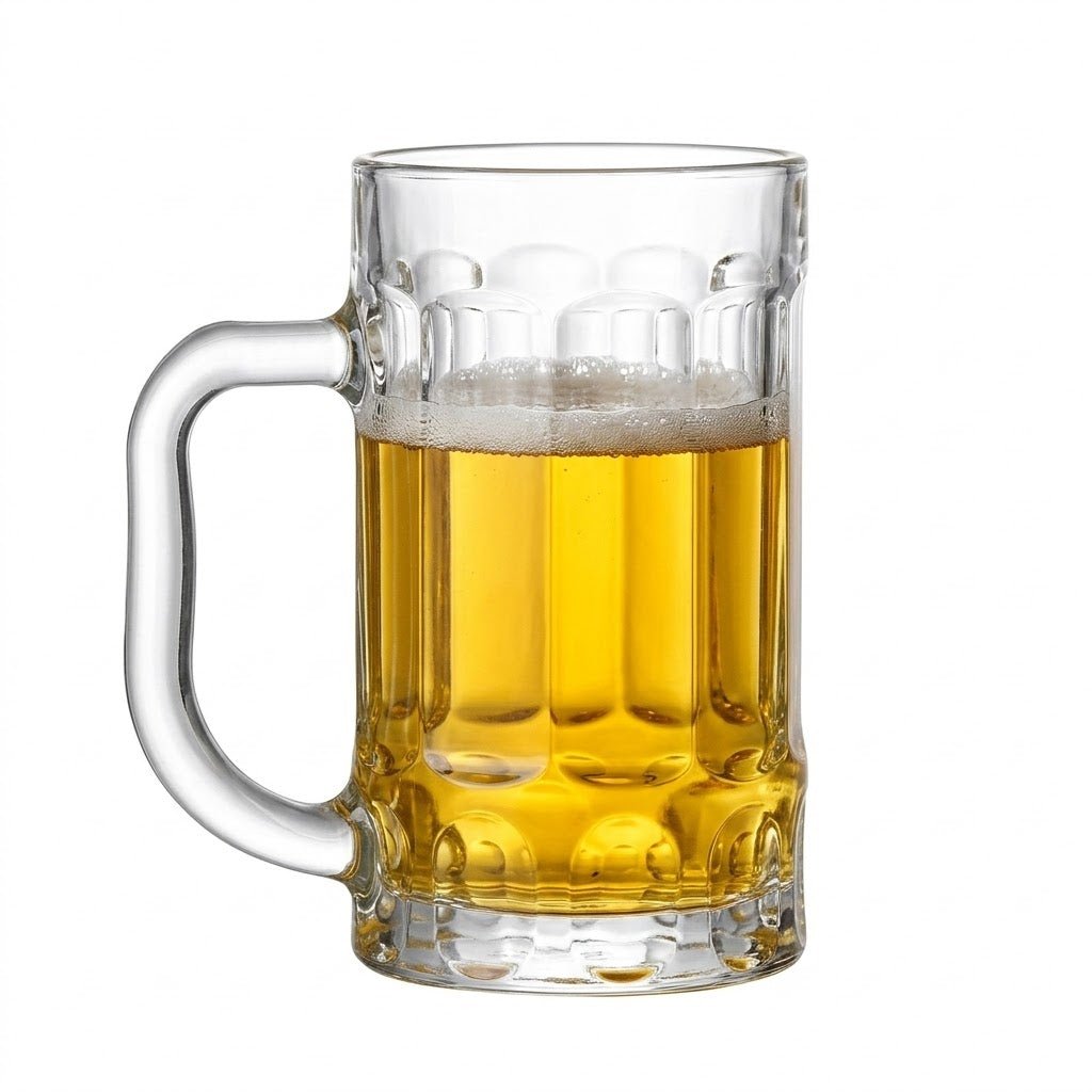 Clear Glass Beer Mug
