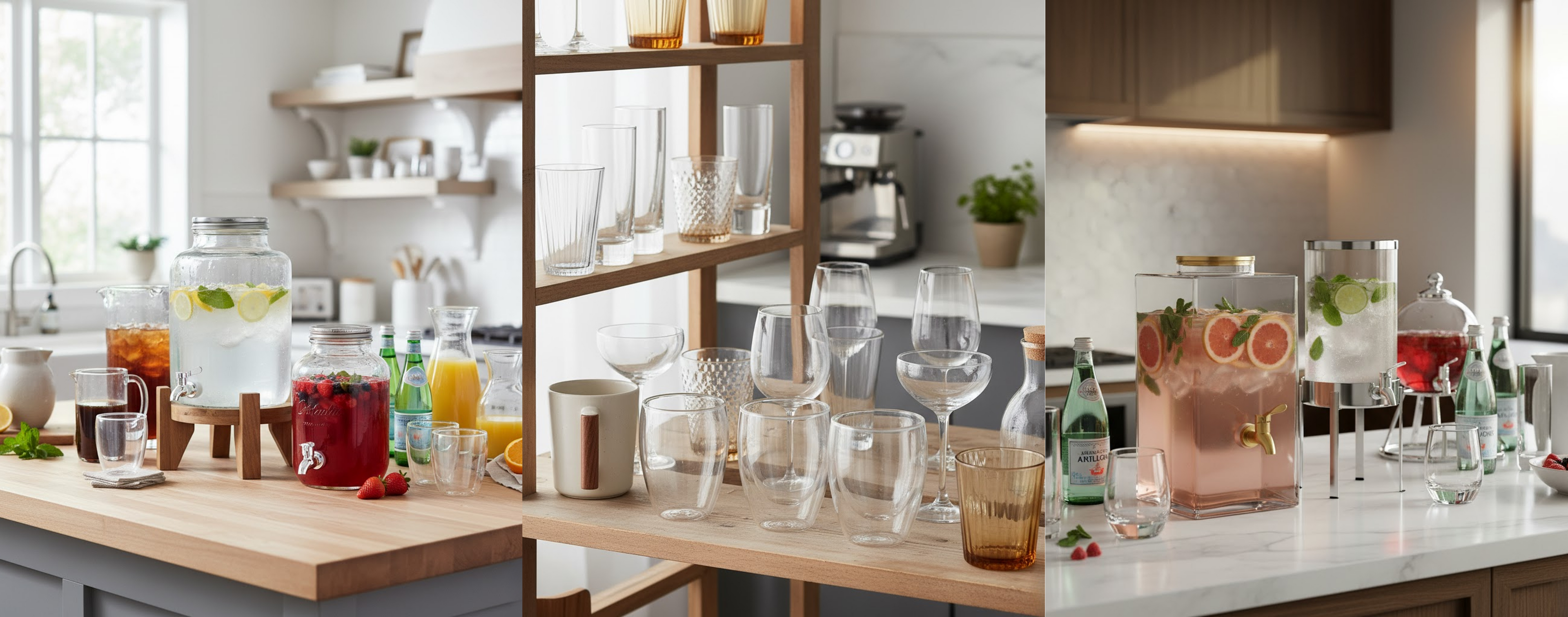 Elegant glassware and drinkware set – wine glasses, beer mugs, whiskey tumblers