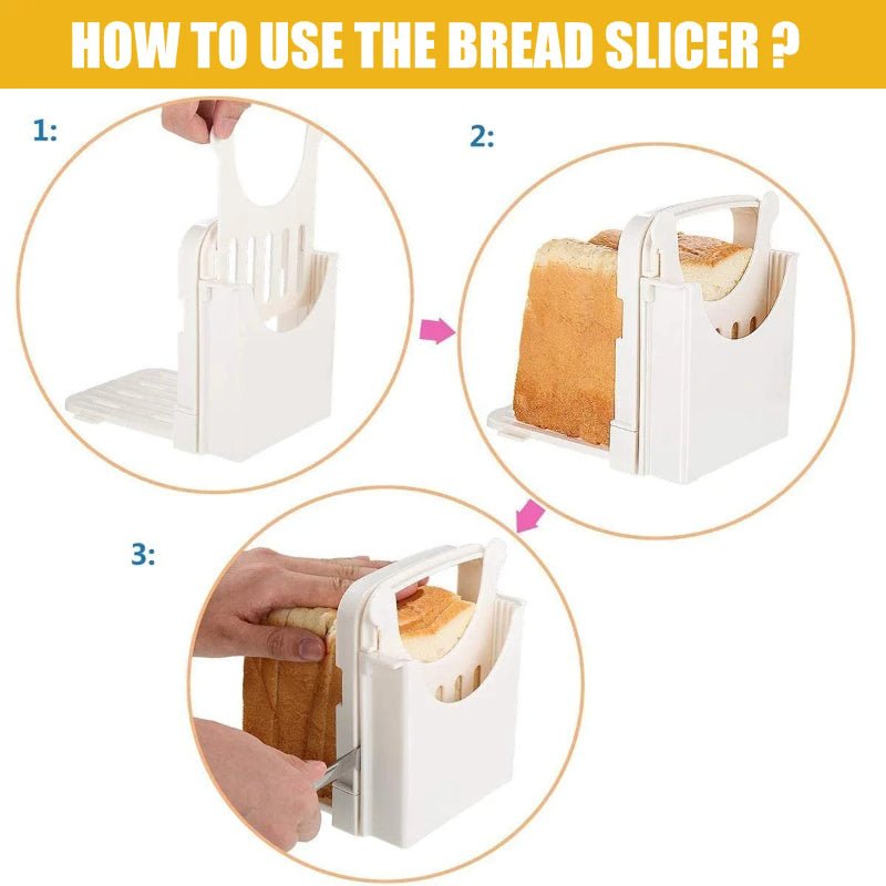 Foldable Adjustable Bread Slicer - TableFab