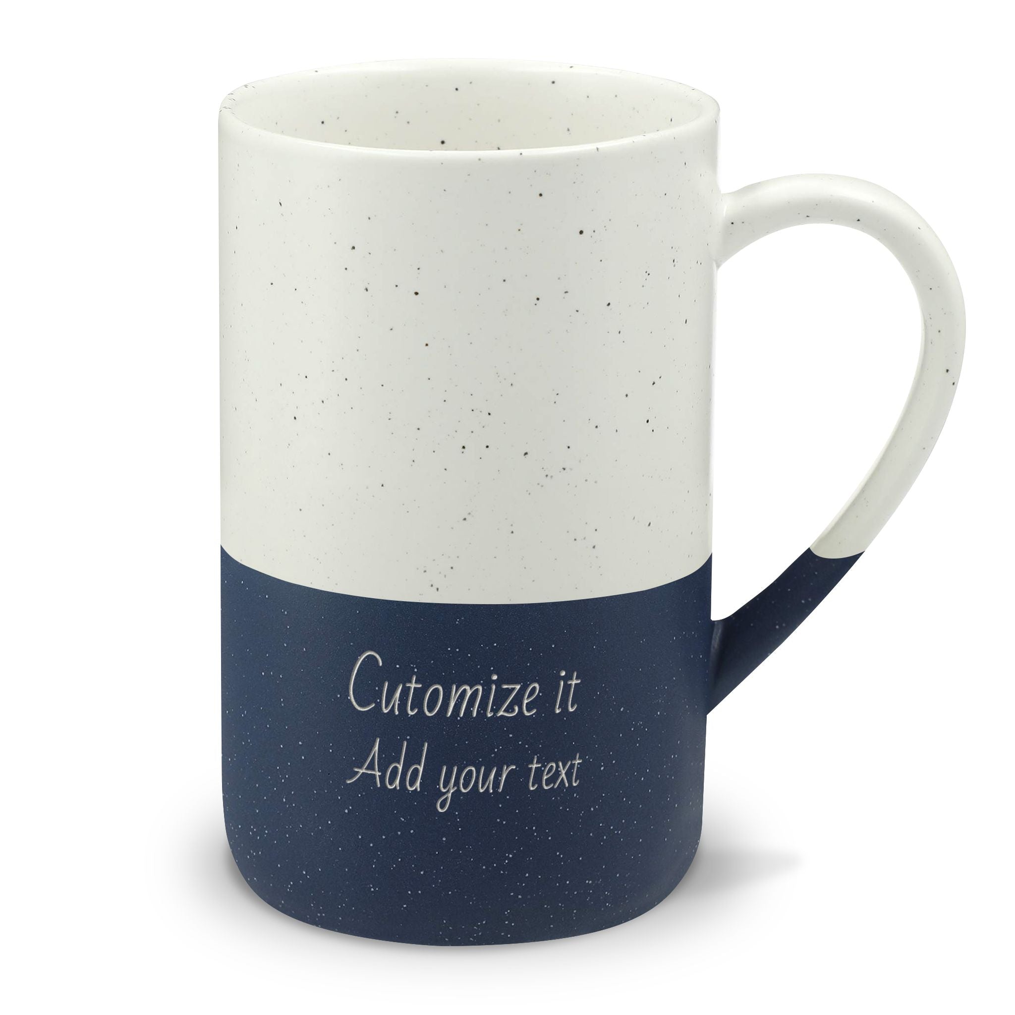 Personalized Speckled Ceramic Mug