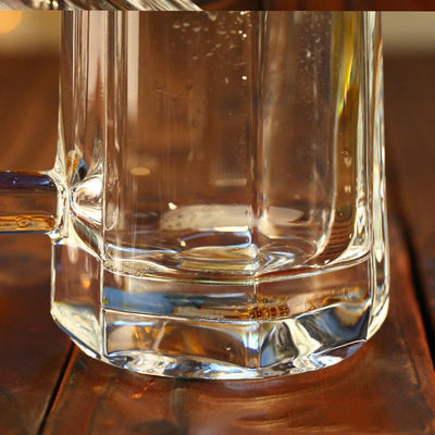 Clear Glass Beer Mug