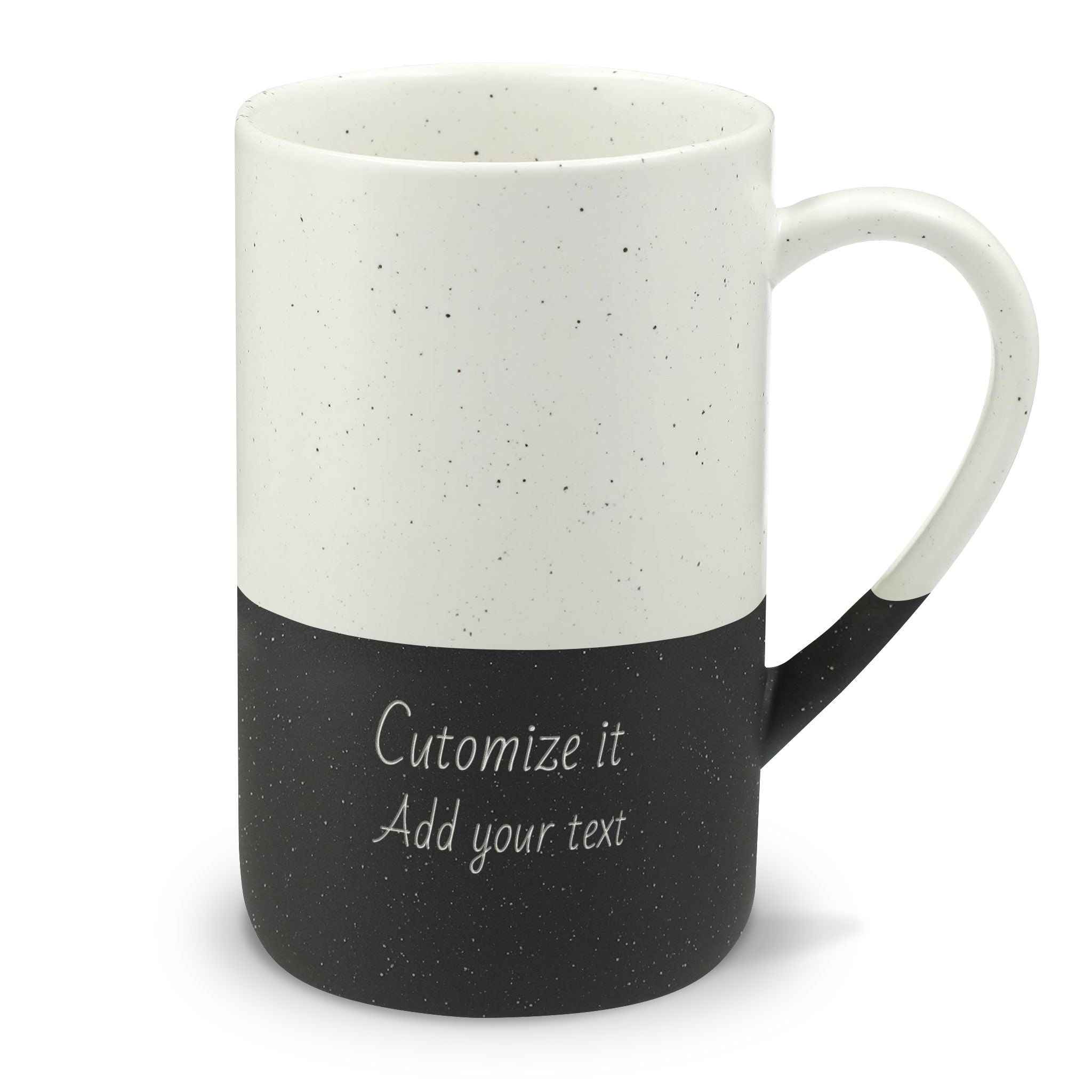 Personalized Speckled Ceramic Mug