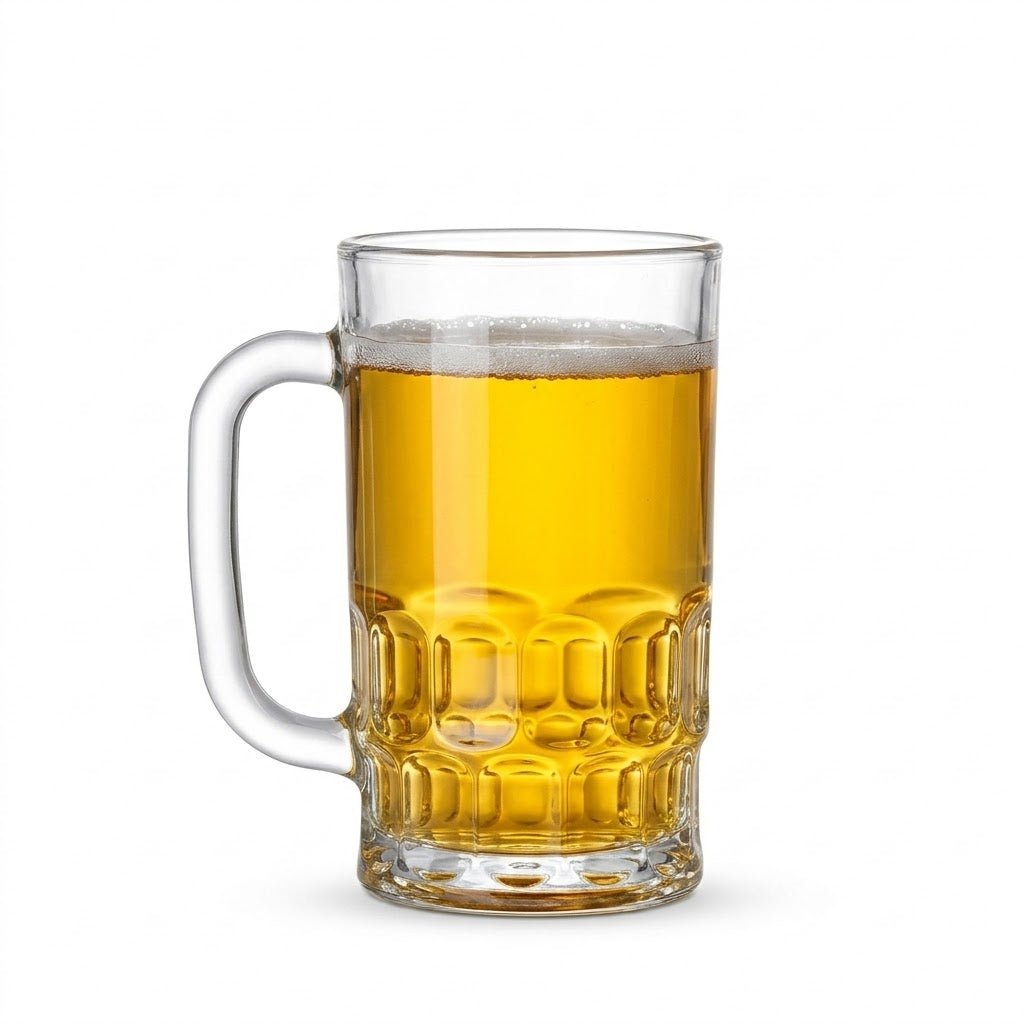 Clear Glass Beer Mug