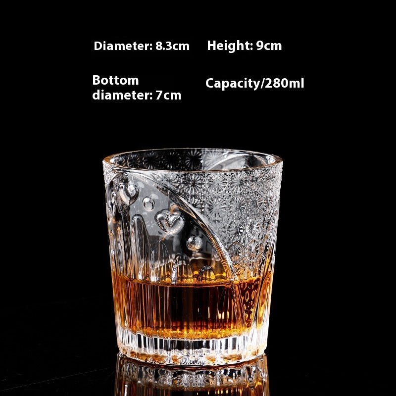 Crystal Whiskey Shot Glass - TableFab