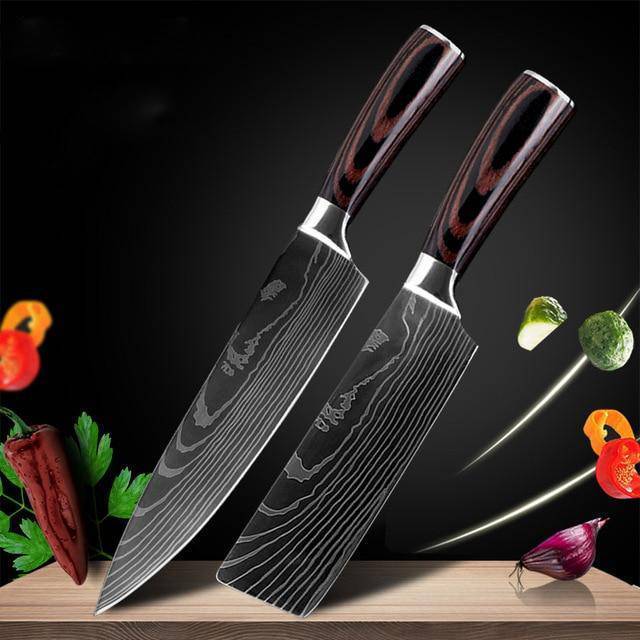 Chef Knife Set 6-Piece & 8-Piece - TableFab