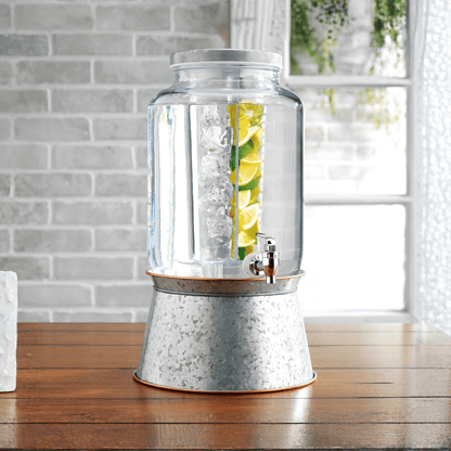 Galvanized Beverage Dispenser