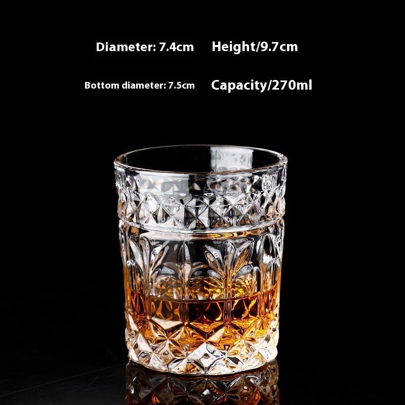 Crystal Whiskey Shot Glass - TableFab