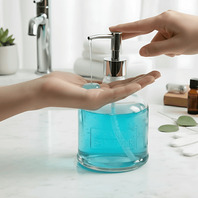Glass Soap Dispenser