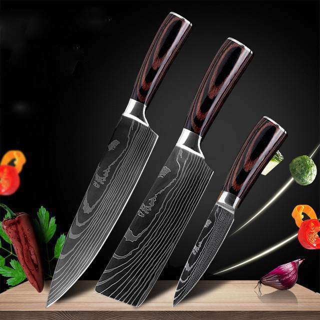 Chef Knife Set 6-Piece & 8-Piece - TableFab