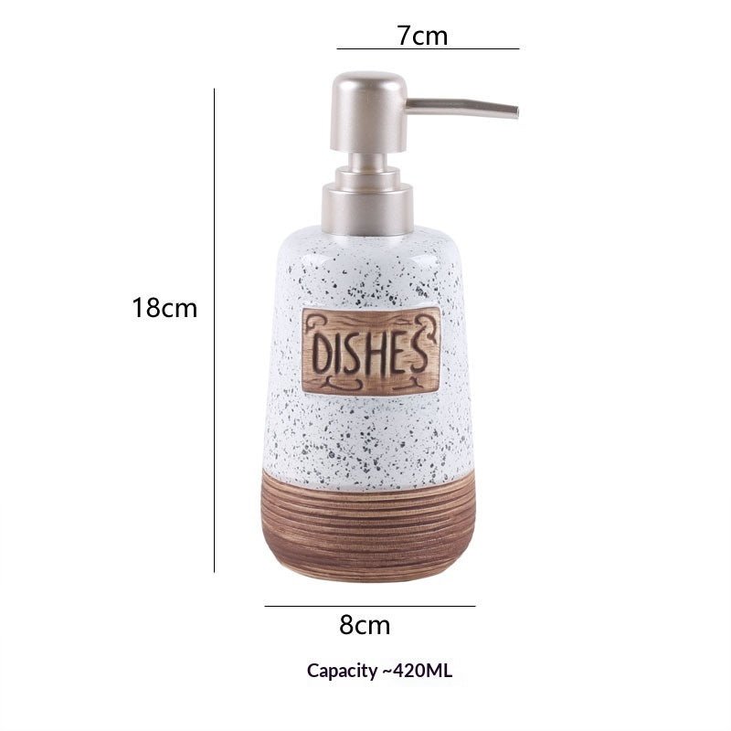 Ceramic Soap & Lotion Dispenser