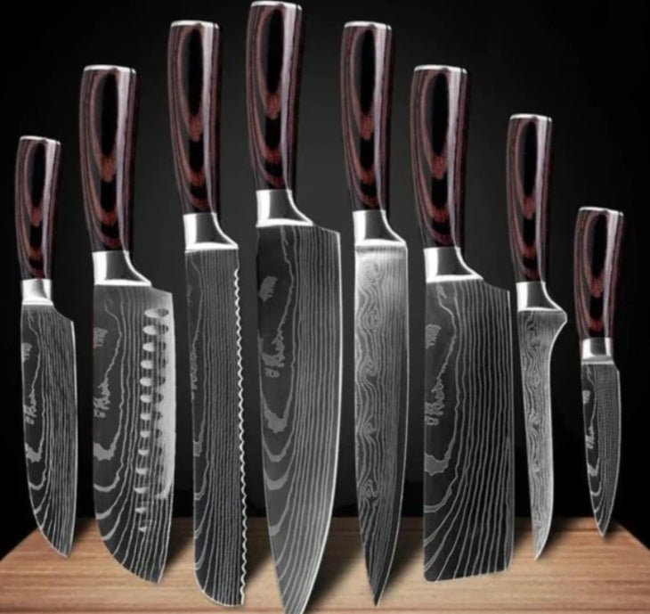 Chef Knife Set 6-Piece & 8-Piece - TableFab