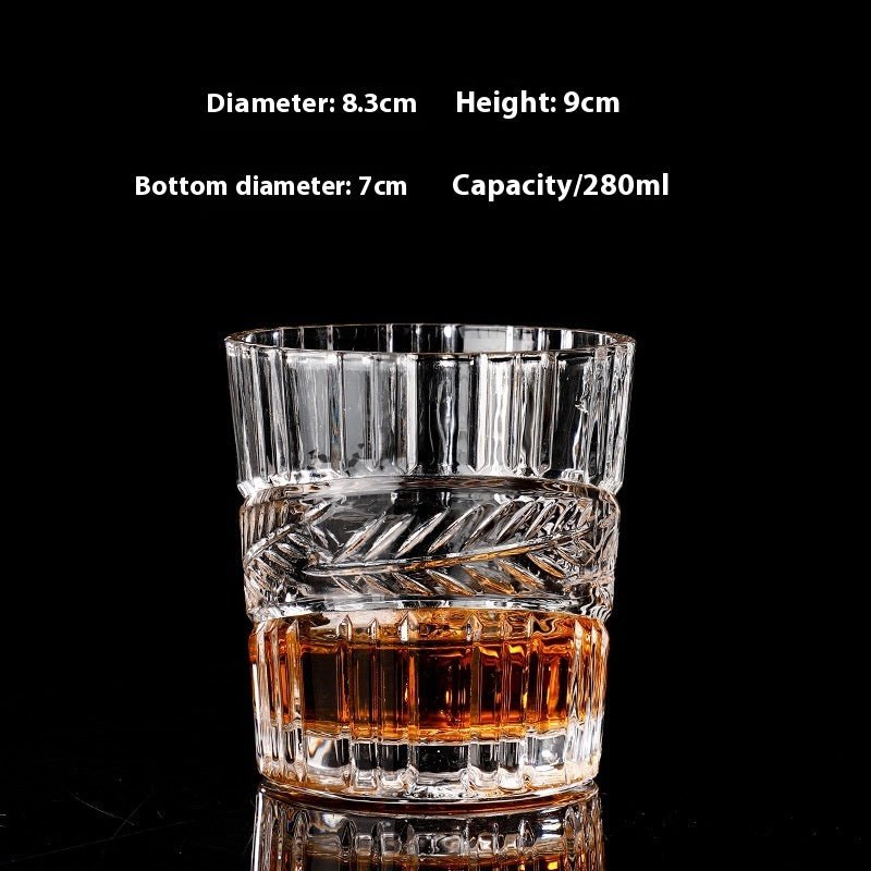 Crystal Whiskey Shot Glass - TableFab