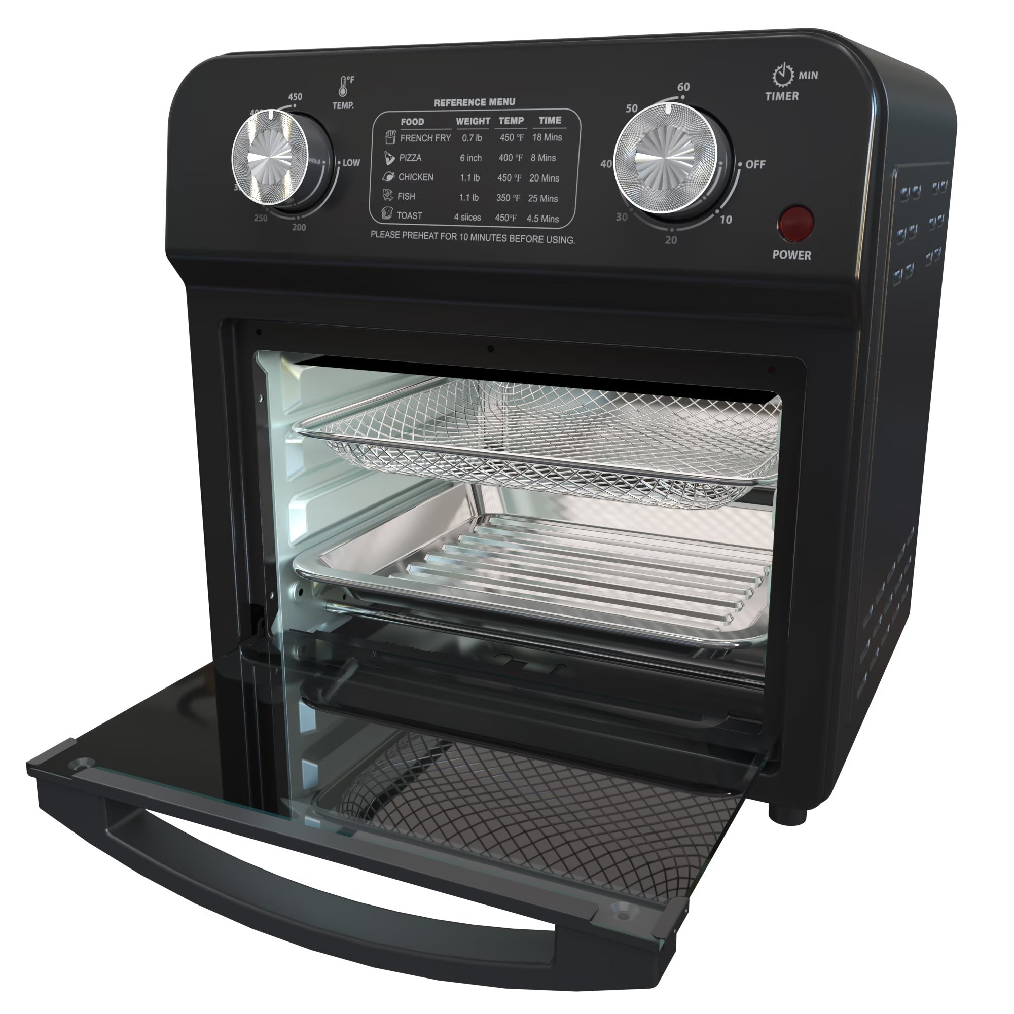 Oven 12 Liter Healthy Oil-free Cooking Oven - TableFab