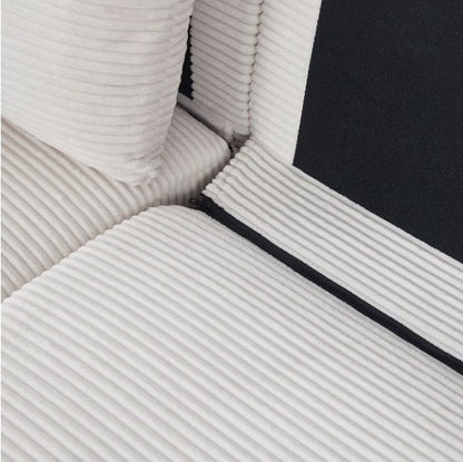 Close-up of a textured surface with a black line running through it