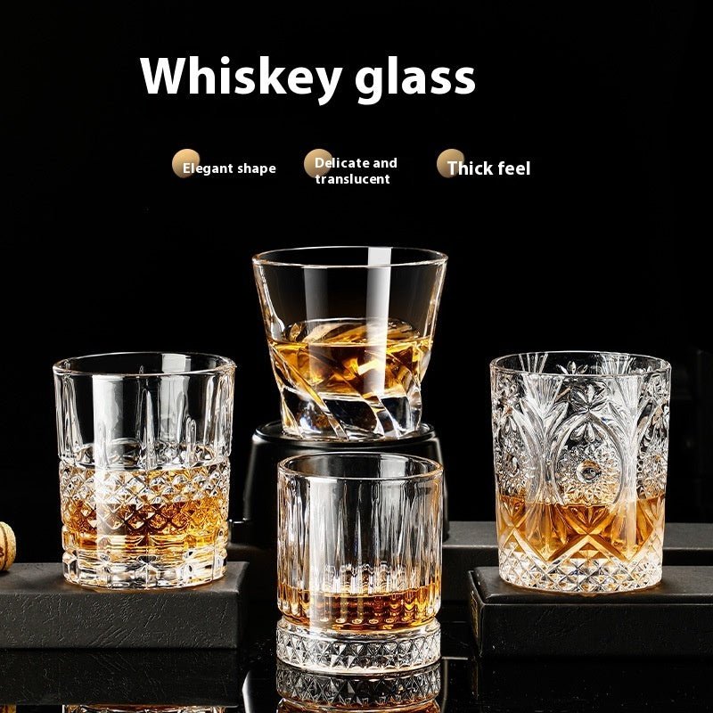 Crystal Whiskey Shot Glass - TableFab