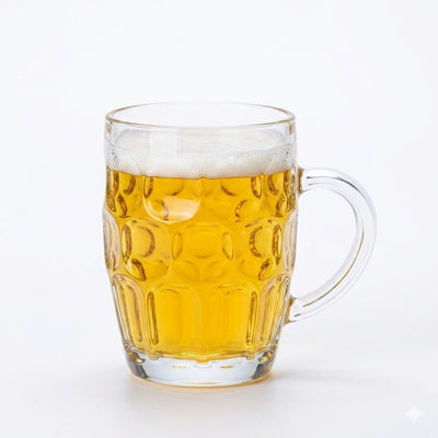 Clear Glass Beer Mug