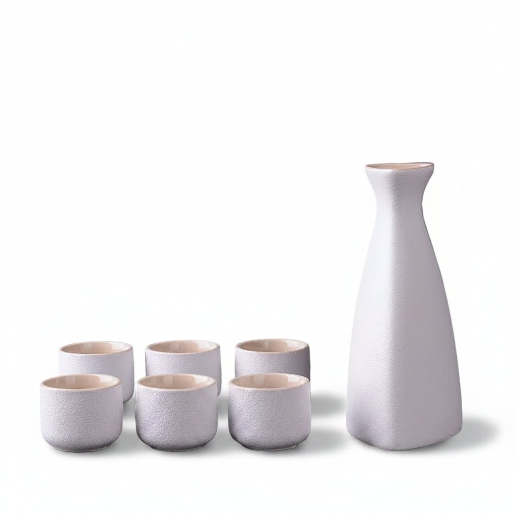 Stoneware Wine Set