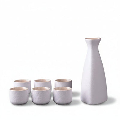 Stoneware Wine Set