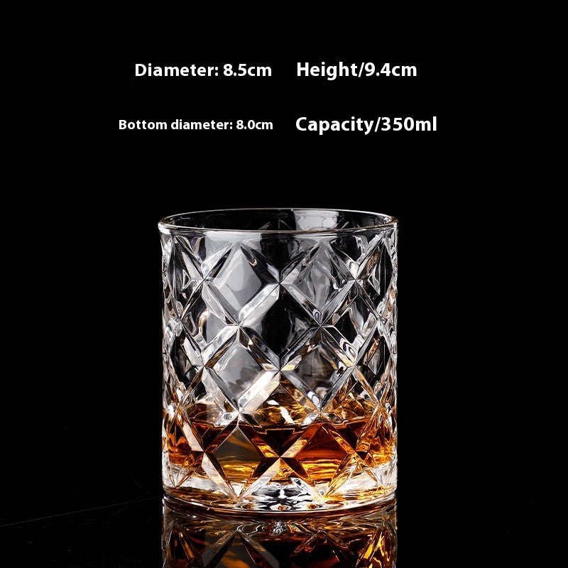 Crystal Whiskey Shot Glass - TableFab