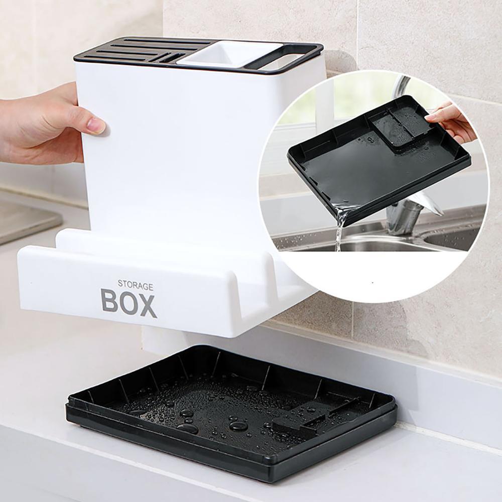 Plastic Knife Storage Rack - TableFab