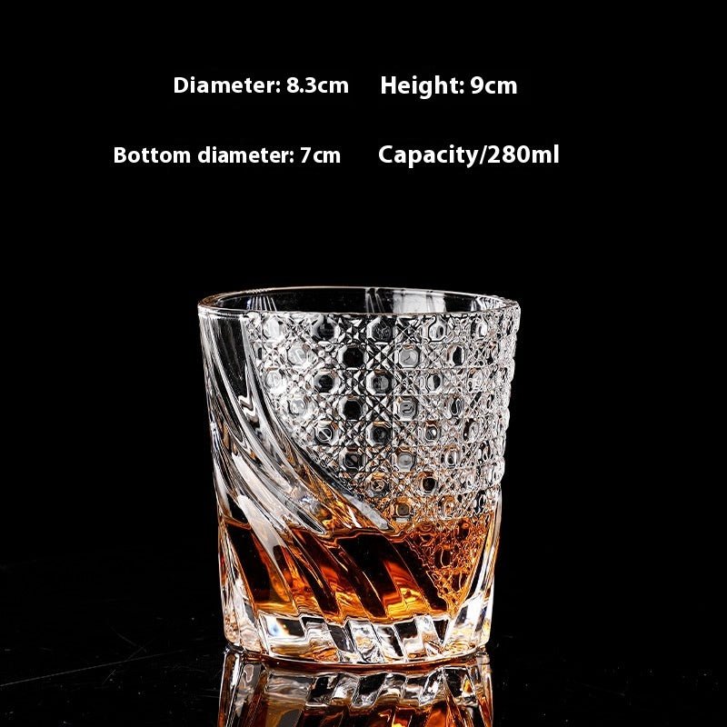 Crystal Whiskey Shot Glass - TableFab