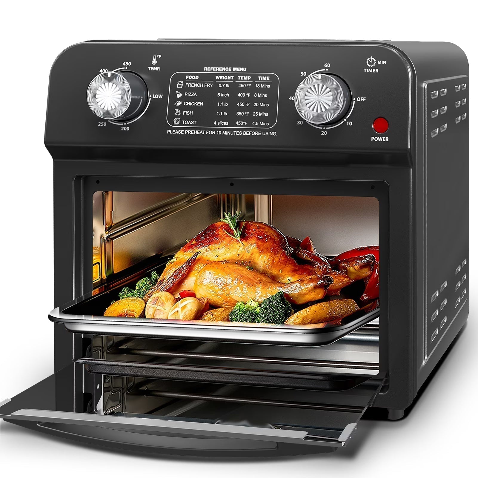 Oven 12 Liter Healthy Oil-free Cooking Oven - TableFab