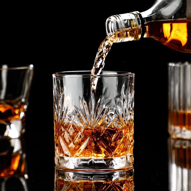 Crystal Whiskey Shot Glass - TableFab