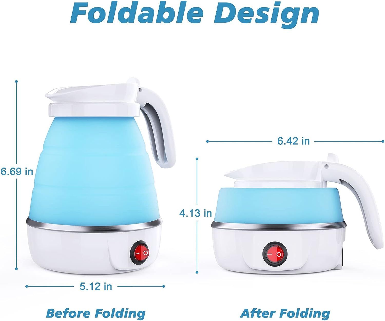 Silicone Electric Water Boiler
