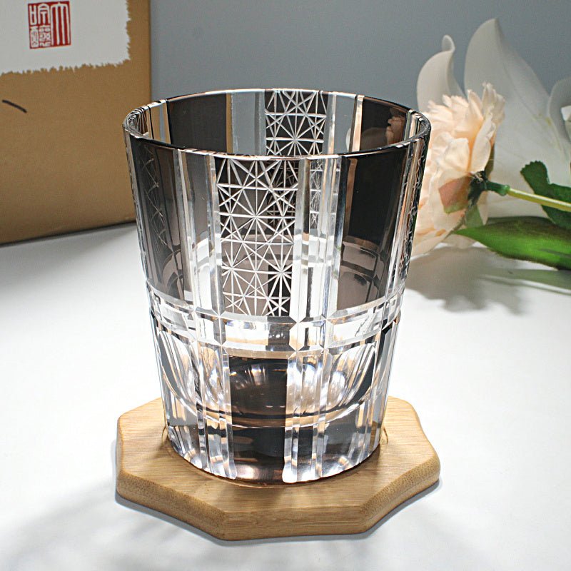 Crystal Glass Whiskey Glass - TableFab