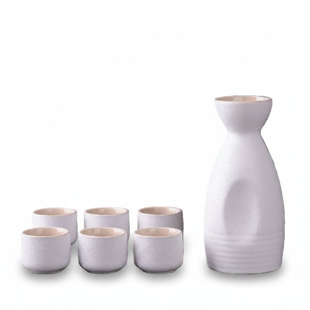 Stoneware Wine Set