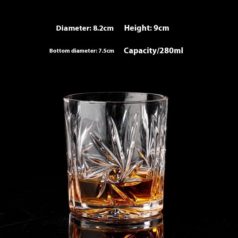 Crystal Whiskey Shot Glass - TableFab
